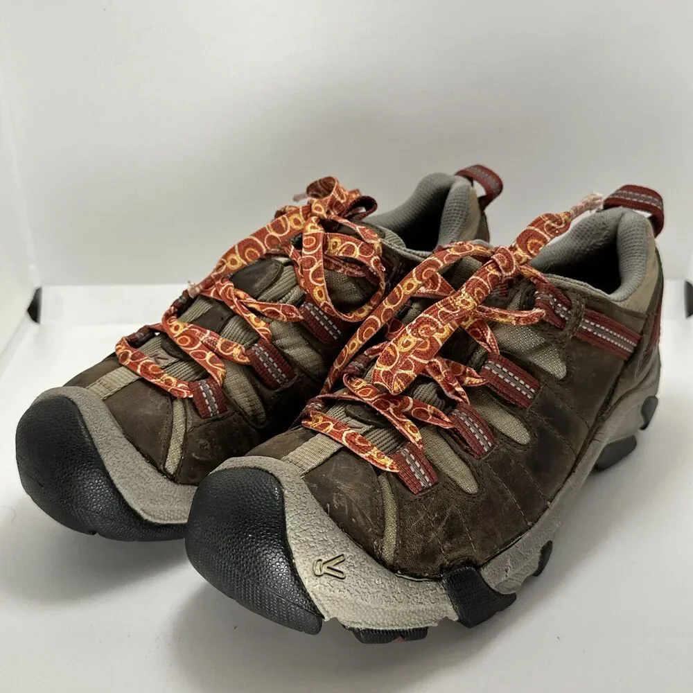 Keen Targhee‎ II Women’s Hiking Shoes Size 7 Brown Waterproof Trail Outdoor